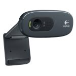 Logitech C270 Webcam (Black, HD) - Image 2