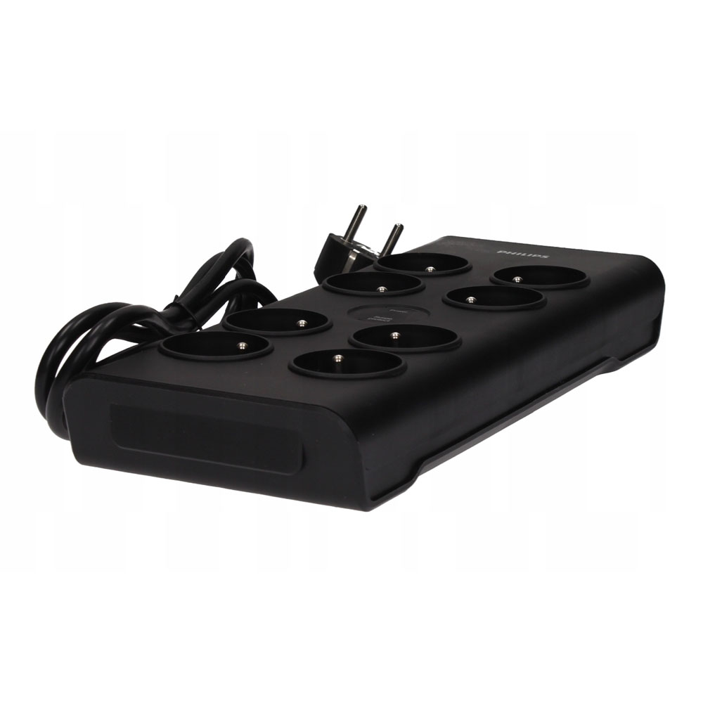 0196453 PHILLIPS ΠΟΛΥΠΡΙΖΟ ΑΣΦΑΛΕΙΑΣ SPN7080BA/60 8 ΘΕΣΕΩΝ 2m BLACK - Image 2