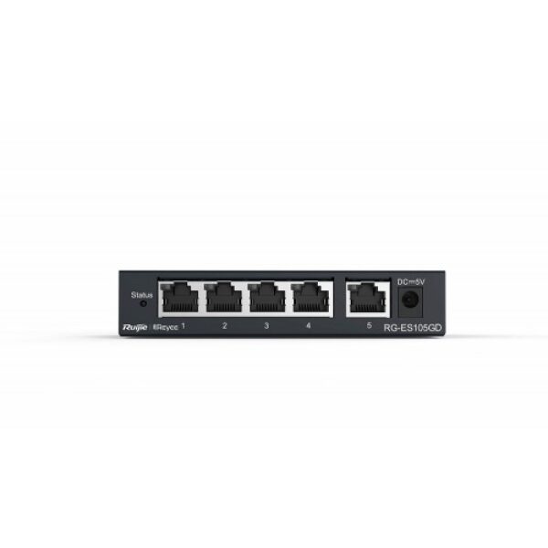 RUIJIE-REYEE RG-ES105D 5-PORT 10/100 Mbps UNMANAGED SWITCH - Image 2