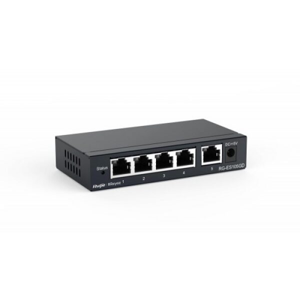 RUIJIE-REYEE RG-ES105D 5-PORT 10/100 Mbps UNMANAGED SWITCH - Image 1