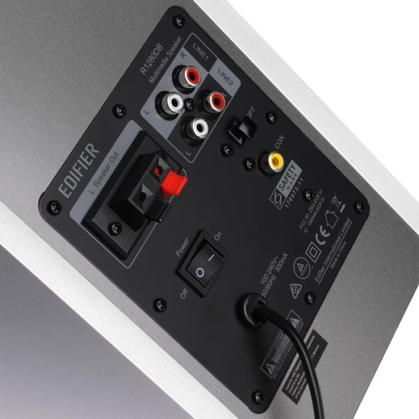 Ηχεία Edifier R1280DB Λευκό-Ασημί (42Watt RMS) - Image 3