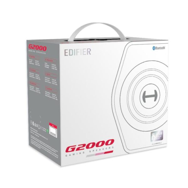 Ηχεία Gaming RGB Edifier G2000 Κοκκινό (16Watt RMS) - Image 3