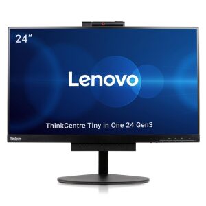 LENOVO AIO TINY IN ONE GEN 3, 24" i5-9500T/16GB/512GB SSD/W11 PRO REFURBISHED GRADE A
