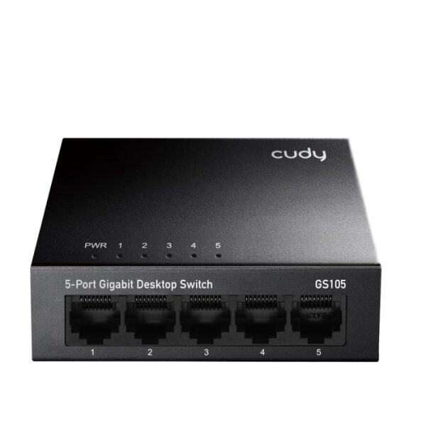 Cudy GS105 Switch 5 Θέσεων Gigabit Μεταλλικό - Image 1