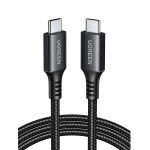 UGREEN US567 Καλώδιο Φόρτισης 15373 USB-C σε USB-C PD 60W 1m Μαύρο Γκρί - Image 2