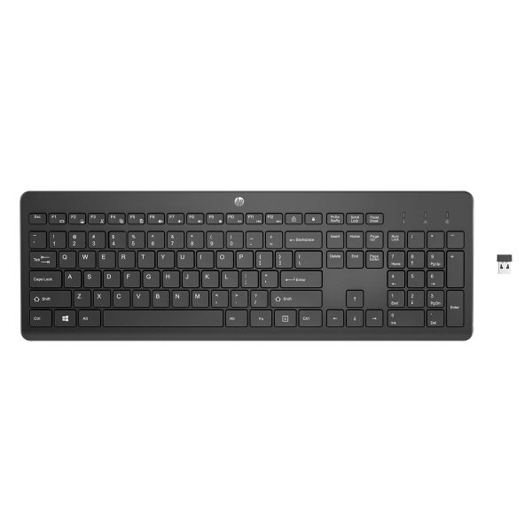 HP 230 WIRELESS KEYBOARD GREEK (3L1E7AA) - Image 1